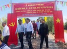 Thêm cây cầu bê tông cho người dân Mỹ Thạnh, Thủ Thừa đón tết