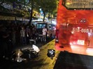 Xe khách cán chết người tại trung tâm Sài Gòn