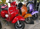 Gần 300 xe Vespa cổ tham dự Festival biển Nha Trang - 2015
