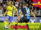 Giá chuyển nhượng Công Phượng tăng vọt; ĐKVĐ thua đau