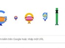Doodle mới của Google nhấn mạnh đeo khẩu trang khi ra đường