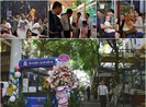 Có một con đường rợp lá me bay quyện mùi thơm của sách...