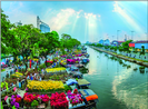 5 điểm đặc sắc của chợ hoa bến Bình Đông trong Tết 2021