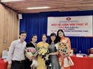Hoa khôi Phương Thảo bảo vệ thành công luận văn thạc sĩ
