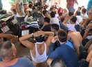 Phá trường gà bắt giữ hàng chục con bạc ở vùng ven TP.HCM