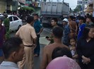 Cô gái trẻ bị xe ben chạy giờ cấm cán chết ở quận 9