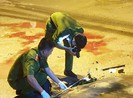 Bảo vệ dân phố ở quận 12 bị giang hồ chém trọng thương