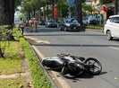 1 người nước ngoài tử vong sau khi ngã xe máy ở quận 3