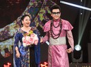 MC Thanh Bạch tự hào với quần áo 'quái dị' do mình thiết kế