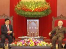 Tổng Bí thư, Chủ tịch nước tiếp Bộ trưởng Công an Trung Quốc
