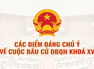 Infographic: Thông tin đáng chú ý về bầu cử Quốc hội khóa XV