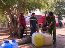 Hỗ trợ người dân vùng biên giới gần 24 ngàn lít nước sạch