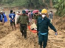 Nỗ lực tìm kiếm người mất tích trong vụ sạt lở ở Trà Leng
