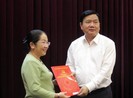 Bí thư Đinh La Thăng trao quyết định cán bộ