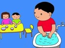 Tại sao rửa tay lại quan trọng đối với độ an toàn của bữa ăn?