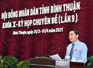 Bình Thuận có tân Phó Chủ tịch tỉnh