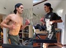 Cavani lần đầu xuất hiện như một vị thần Hi Lạp trong bộ áo MU