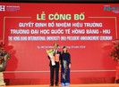 Đại học Quốc tế Hồng Bàng có hiệu trưởng mới