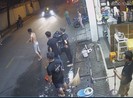 Công an lấy lời khai kẻ đánh vợ, dọa chém người can ngăn
