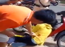 CSGT nổ súng, cô gái ngồi sau xe máy trúng đạn