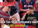 'Kiss cam', trò giải trí hôn theo 'lệnh' của camera