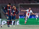 Khi ông vua sân Nou Camp bị tiểu tướng Mbappe hạ nhục