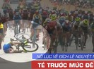 Video cú ngã trước mức đến của Lê Nguyệt Minh
