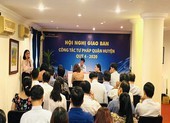 Sở Tư pháp TP.HCM tổ chức hội nghị giao ban tư pháp 