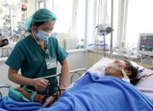 Người đàn ông bị rắn hổ mang chúa cắn còn khá nặng