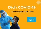 Dịch COVID-19 ngày 12-11: 2 tỉnh miền Tây điều chỉnh cấp độ dịch