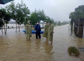 Lũ trên các sông ở miền Trung, Tây Nguyên đang lên nhanh