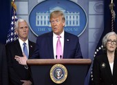 Một người nhiễm COVID-19 khi đến Mỹ, ông Trump vẫn lạc quan