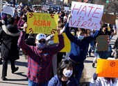 Hàng trăm người Mỹ biểu tình chống hành vi kỳ thị người gốc Á