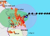 Bão số 5 thành áp thấp nhiệt đới trên vùng biển Đà Nẵng - Bình Định