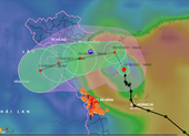 Bão số 7 liên tục đổi hướng, gây mưa to ở Bắc Trung bộ