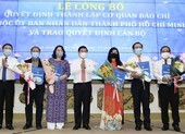 Lễ công bố thành lập 5 cơ quan báo chí thuộc UBND TP.HCM