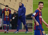 Barca chơi tốt hơn khi không có siêu tiền đạo Messi