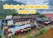 Người Mông biên giới nô nức xuống chợ mừng tết Độc lập
