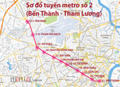 Dự kiến giữa năm 2022 sẽ khởi công metro số 2 ở TP.HCM