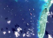 Ảnh vệ tinh: Hàng chục tàu Trung Quốc quay lại khu vực đá Ba Đầu của Việt Nam