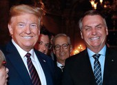 Tổng thống Brazil nhiễm COVID-19, đã bắt tay ông Trump