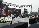 Cận cảnh nơi tổ chức lễ tưởng niệm đồng bào tử vong trong đại dịch tại Hà Nội