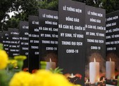 TRỰC TIẾP: Lễ tưởng niệm đồng bào, chiến sĩ hy sinh, tử vong trong đại dịch