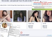 Tràn lan dịch vụ môi giới tìm sugar baby