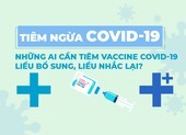 Những ai cần tiêm vaccine COVID-19 liều bổ sung, nhắc lại?