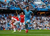 Chơi hơn người, Man. City ‘vùi dập’ Arsenal tại Etihad