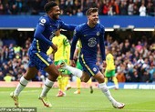 “Mưa bàn thắng” tại Stamford Bridge, Chelsea hạ Norwich City giữ vững ngôi đầu