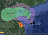 Bão số 7 hướng vào Vịnh Bắc bộ, dự báo phức tạp khi có không khí lạnh