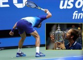 Clip Medvedev hủy diệt giấc mơ 'ăn 4' của Djokovic