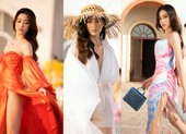 Dàn hậu catwalk khoe dáng bên ánh mặt trời